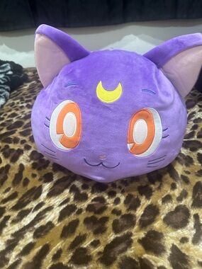 BIG Sailor Moon Luna Plush Pillow Mochi Round 1 Anime